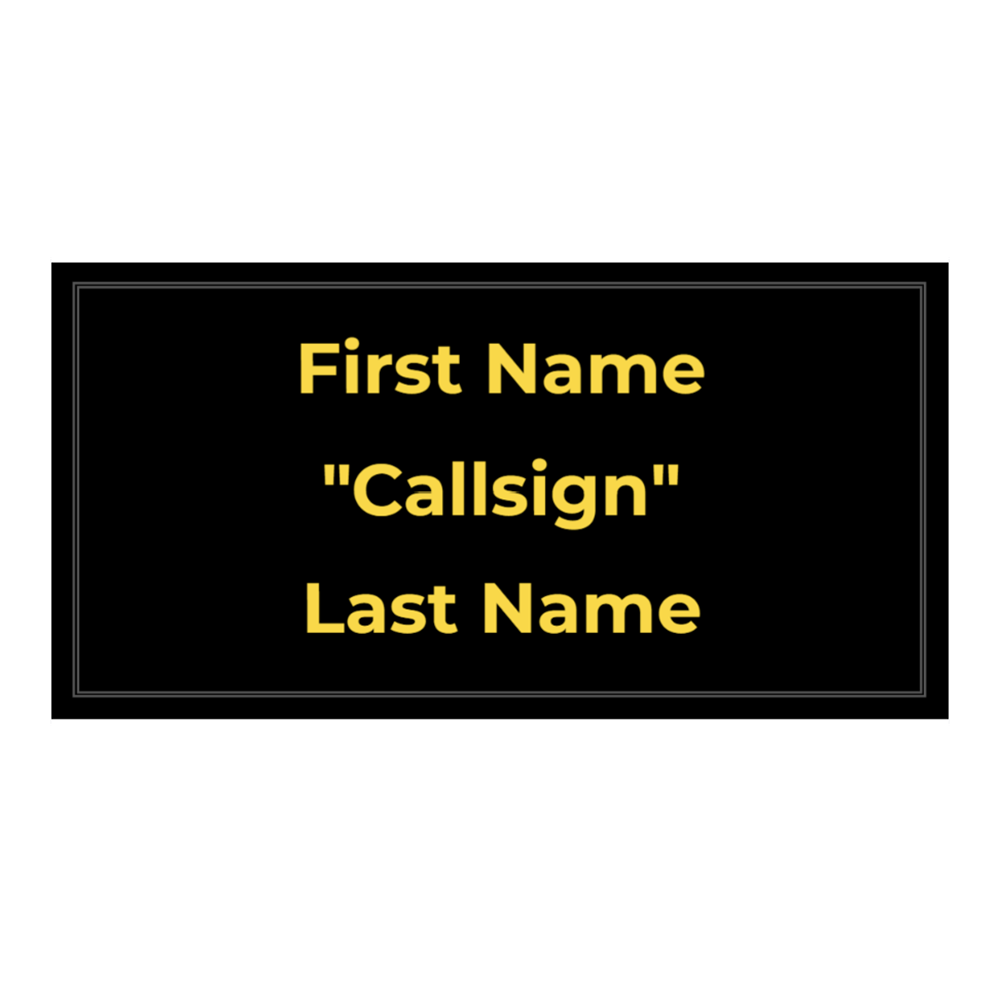 VMGR 252 Cheese Board Name Plaques - Gremlin3D